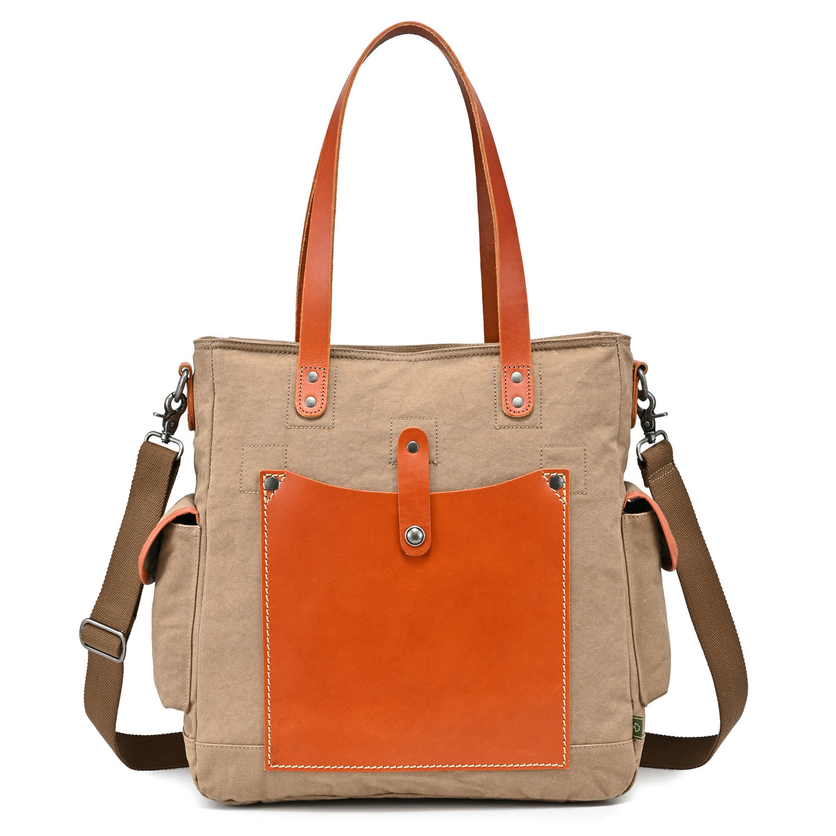 Super Horse Convertible Tote - Brown
