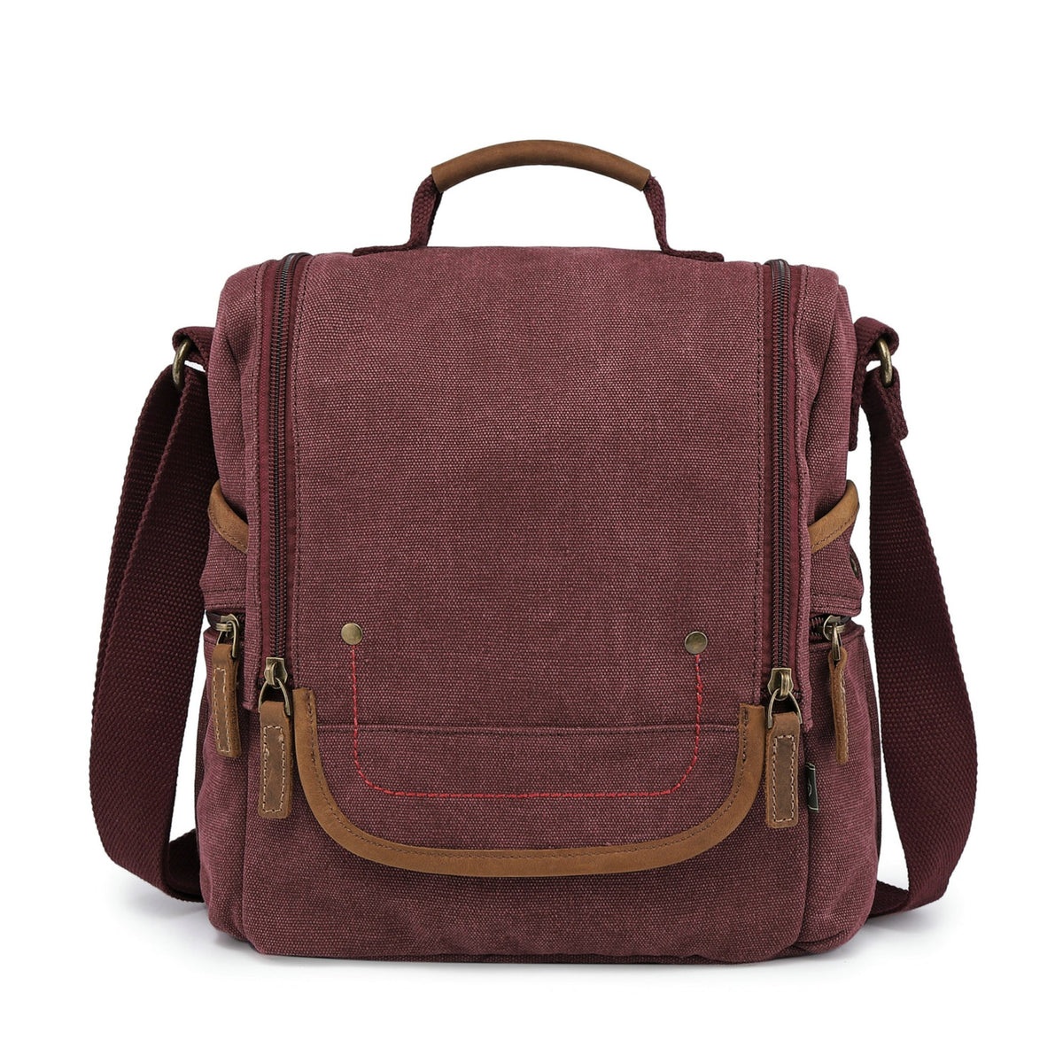 Atona Crossbody - TSD1211-BURGUNDY - image 1