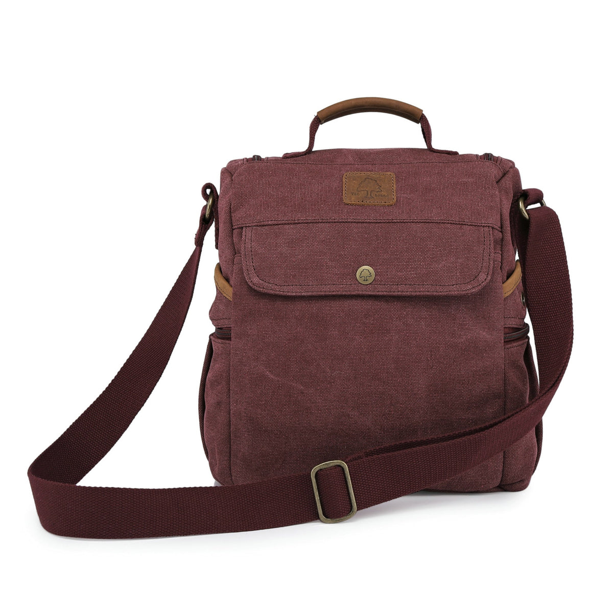 Atona Crossbody - TSD1211-BURGUNDY - image 3