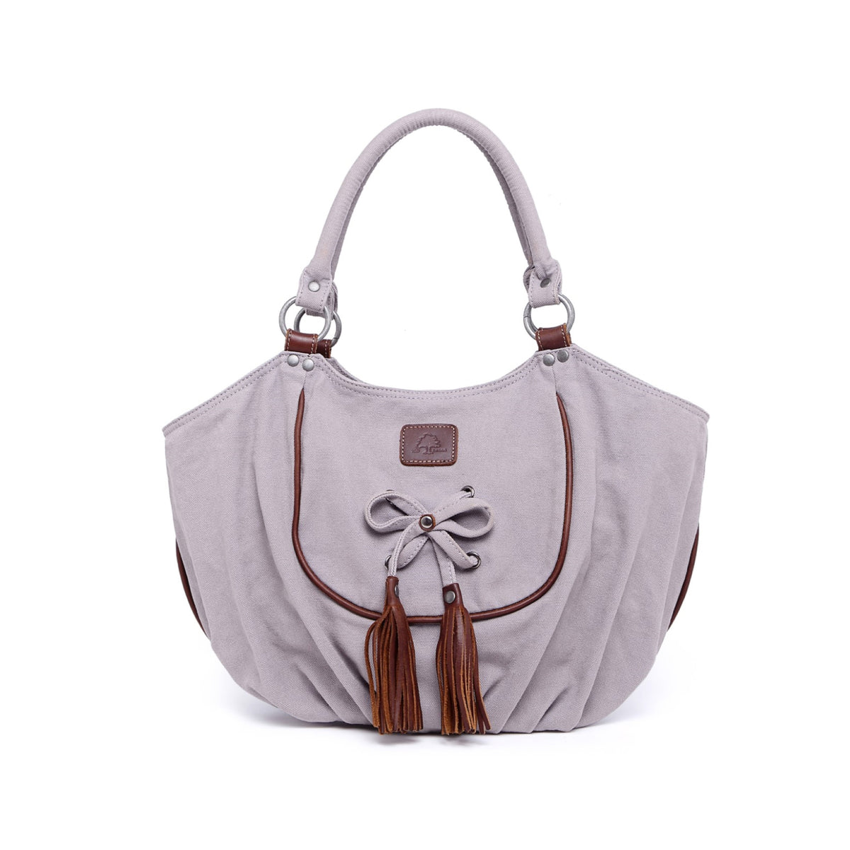 Bold Lotus Hobo - GREY