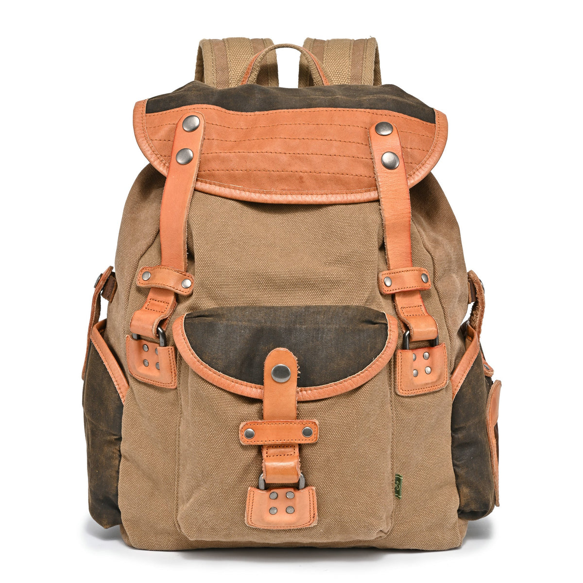 Tapa Two-Tone Backpack - TSD1607-BROWN - image 1