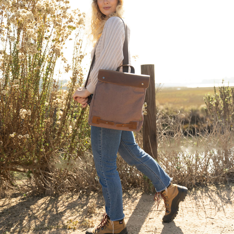 cooper flap small leather backpack Cooper Backpack – The Same Direction