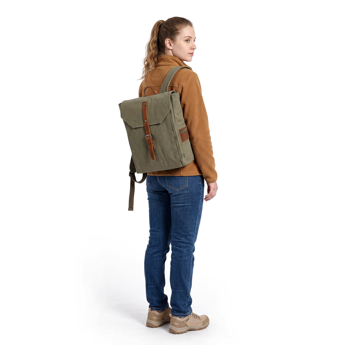 Sunny Trail Backpack - TSD2046-ARMYGREEN - image 2