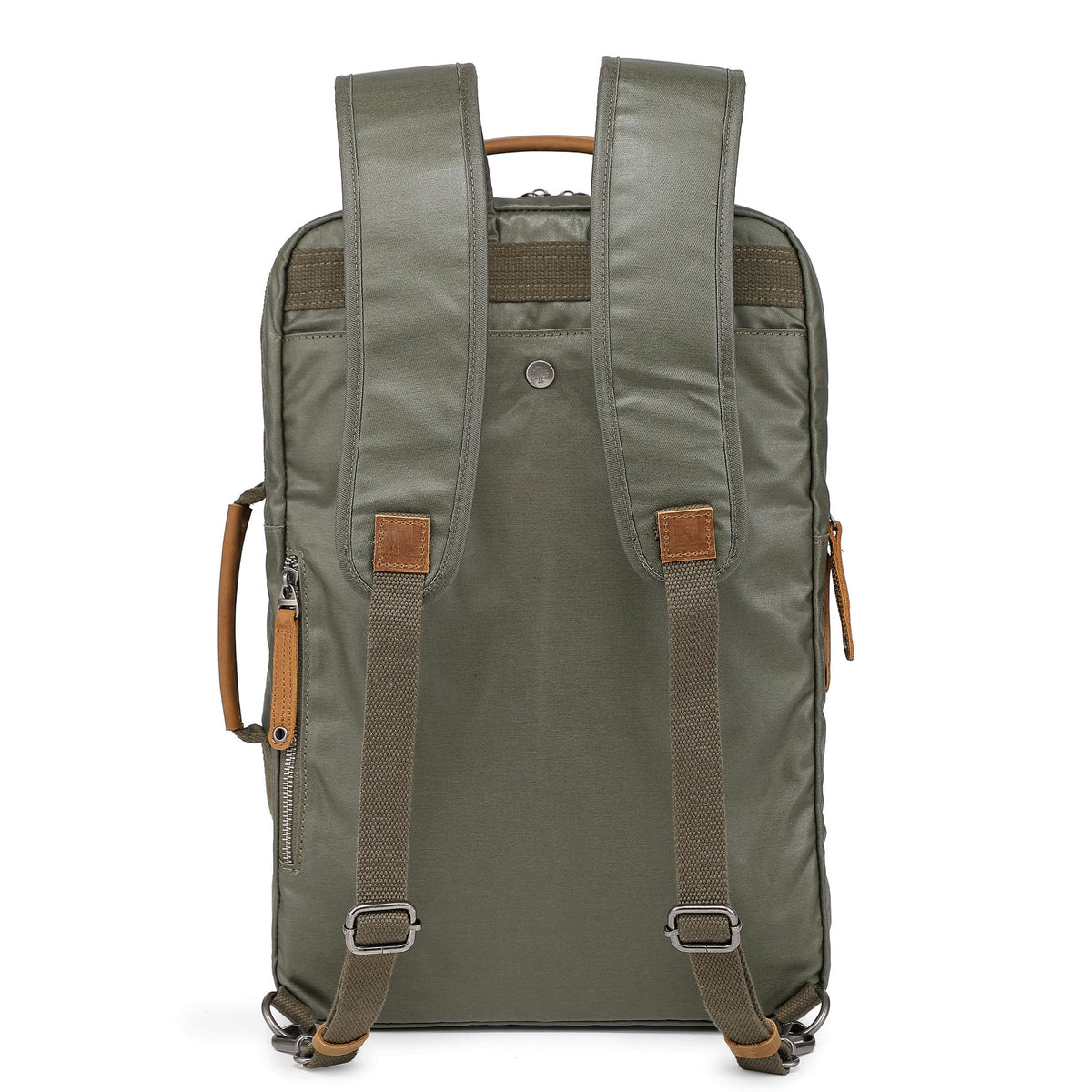 Madrone Coated Canvas Backpack - TSD21116-ARMYGREEN - image 3