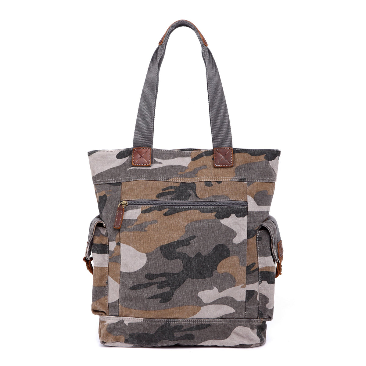 Leaf Hill Camo Tote - TSD2370-GREYCAMO - image 3