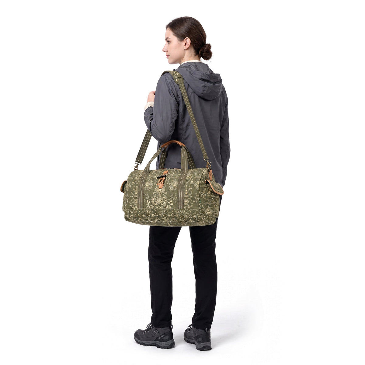 Valley and Sky Travel Bag - Olive Cream - image 2