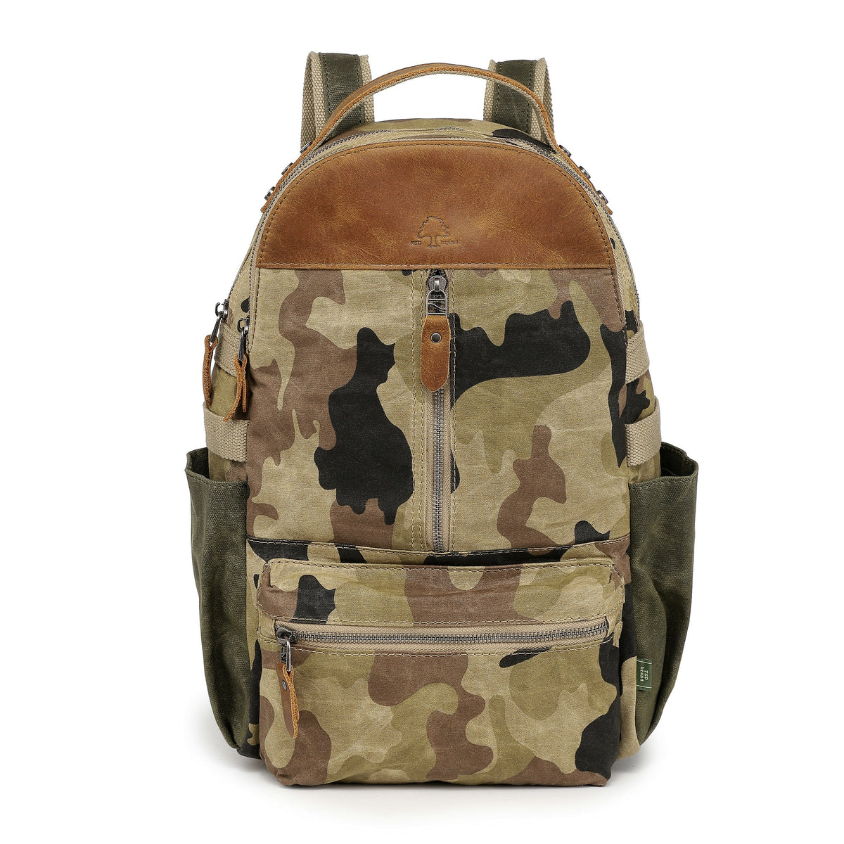 Mountain Leaf Backpack - TSD24301-ARMYGREENCAMO - image 1