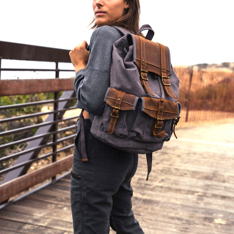 Turtle Ridge Backpack Grey
