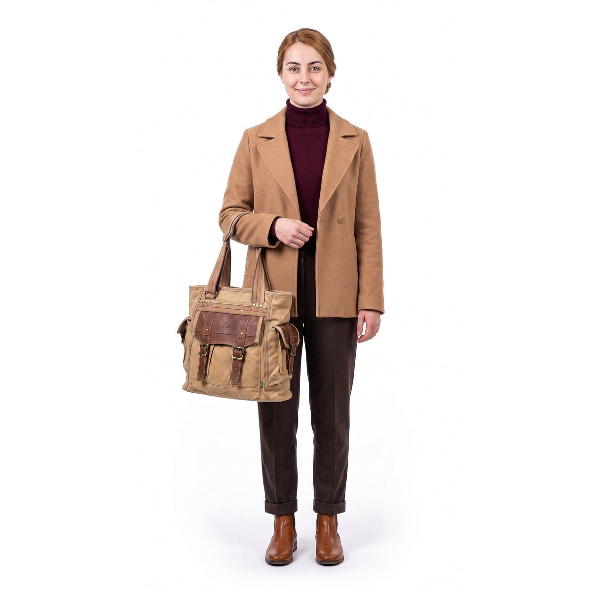 Turtle Ridge Tote - TSD319416-CAMEL - image 2