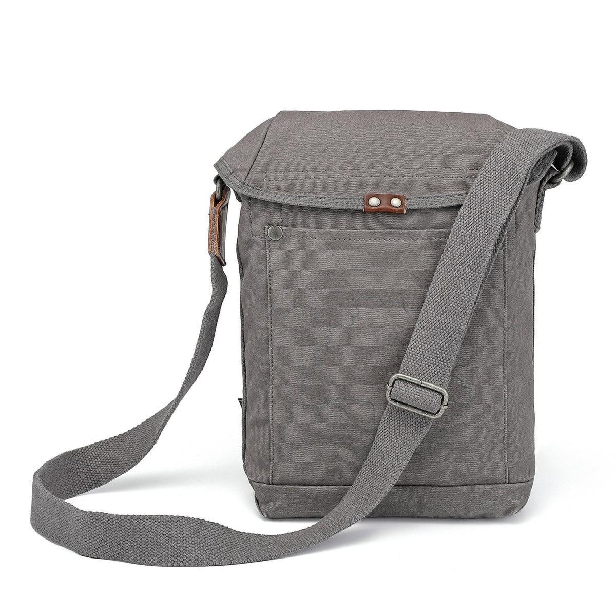 Forest Flap Crossbody - TSD600123-GREY - image 3