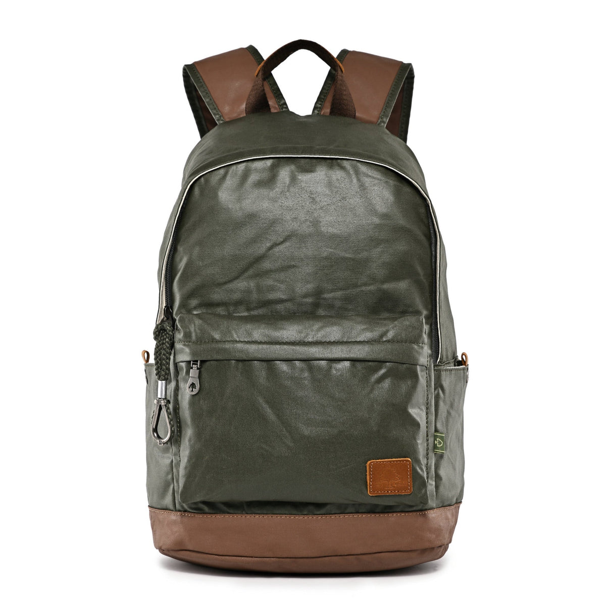 Urban Light Coated Canvas Backpack - TSD61101-ARMYGREEN - image 1