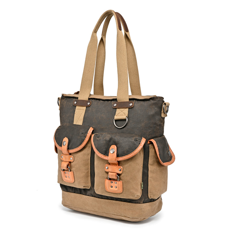 Tapa Two-Tone Tote