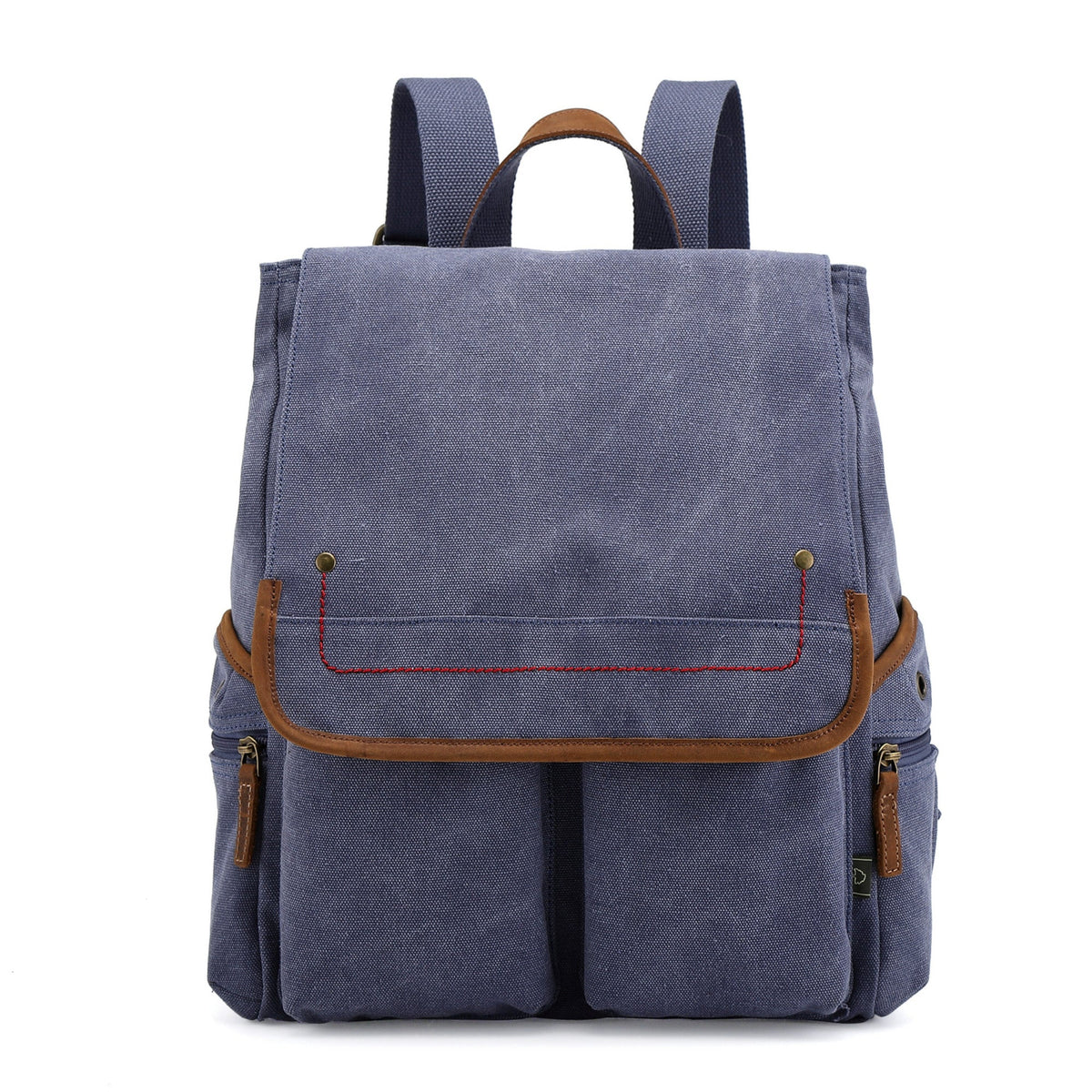 Atona Flap Backpack - TSD1218-DENIMBLUE - image 1