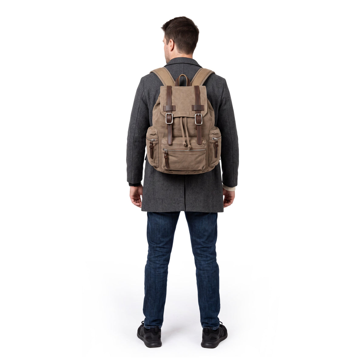 Silent Trail Backpack - TSD160510-ARMYGREEN - image 2