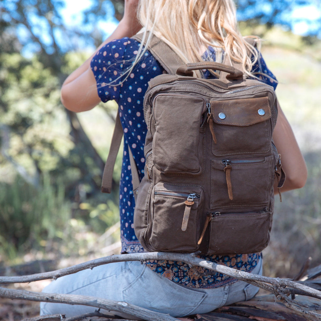 Ridge Valley Backpack - TSD160521-ARMYGREEN - image 1
