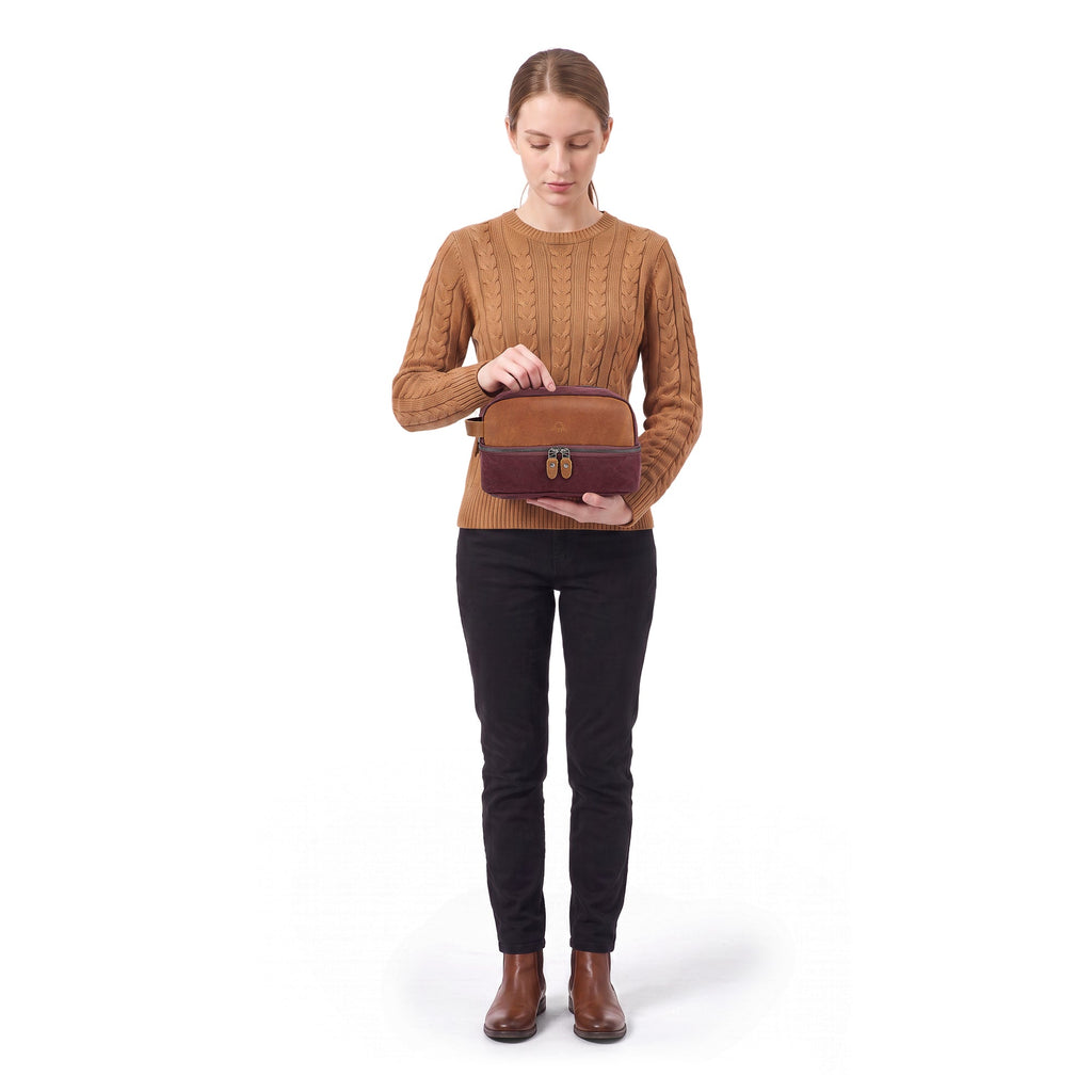 Stone Creek Toiletry Bag - TSD2062-BURGUNDY - image 1