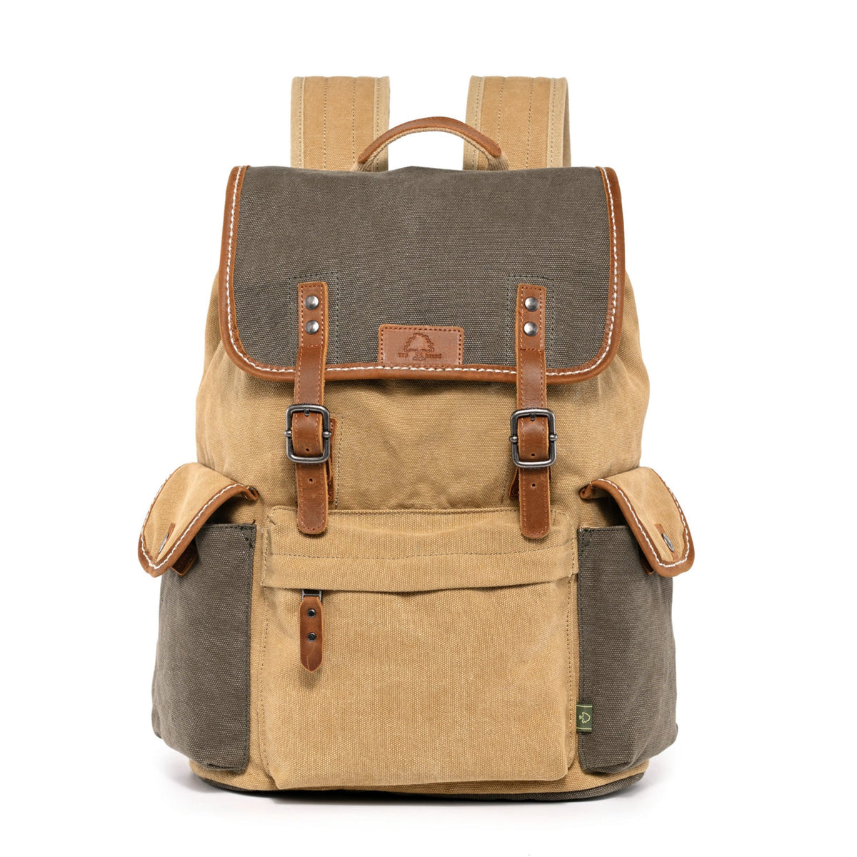 Mountain Wood Backpack - TSD21100-OLIVE - image 1