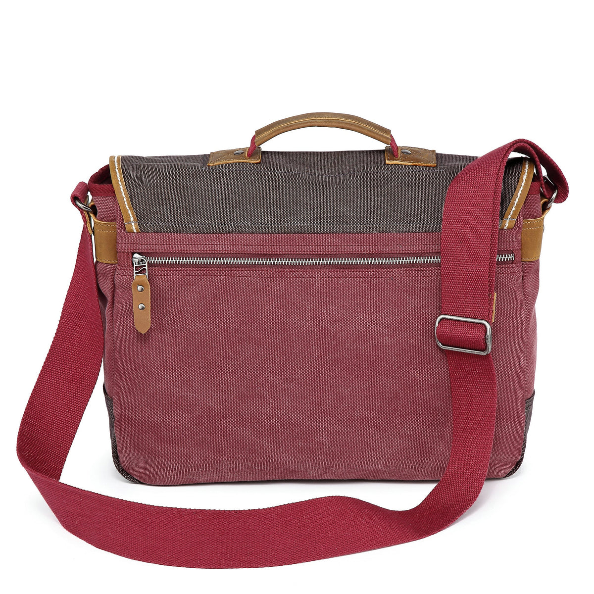 Mountain Wood Messenger - TSD21101-BURGUNDY - image 3