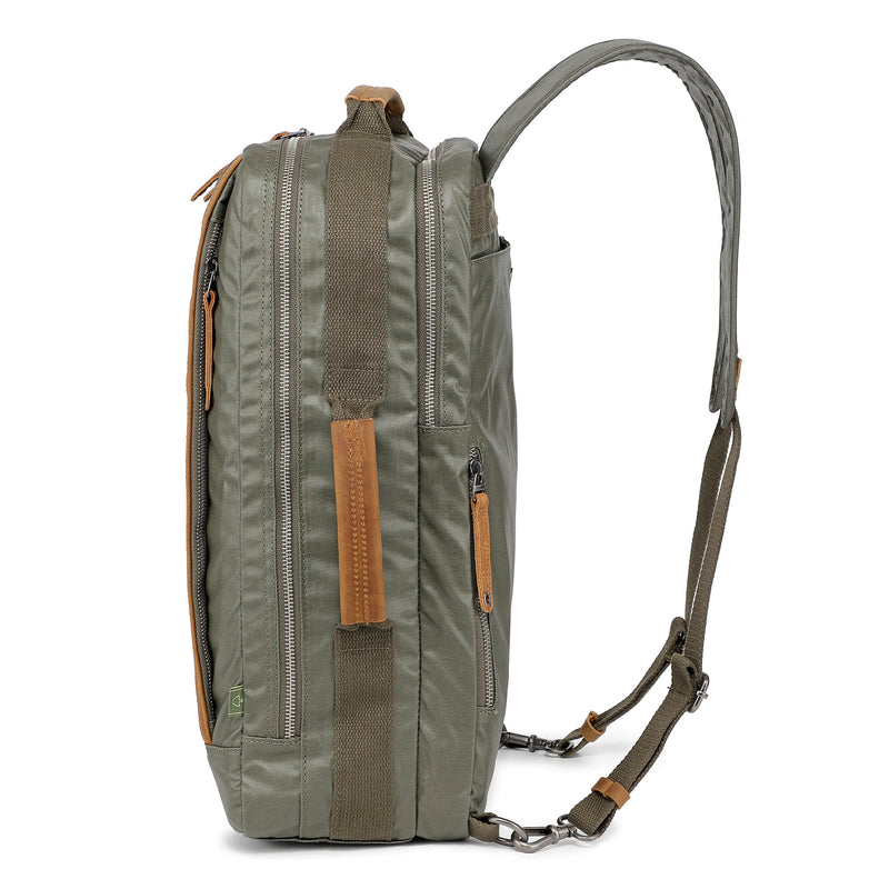 Madrone Coated Canvas Backpack