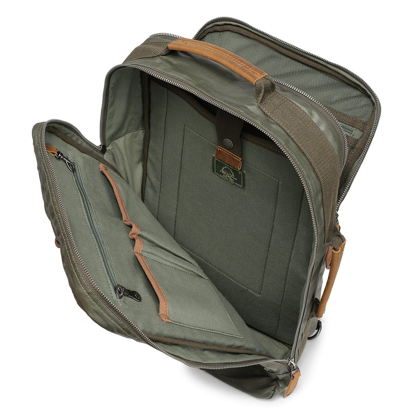 Madrone Coated Canvas Backpack