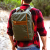 Madrone Coated Canvas Backpack