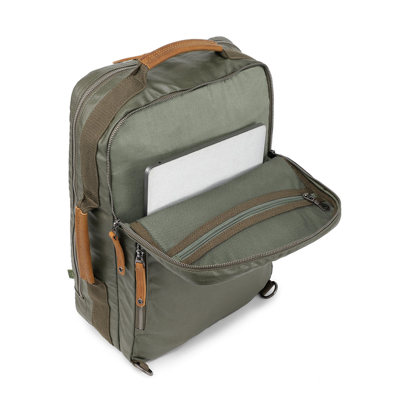 Madrone Coated Canvas Backpack