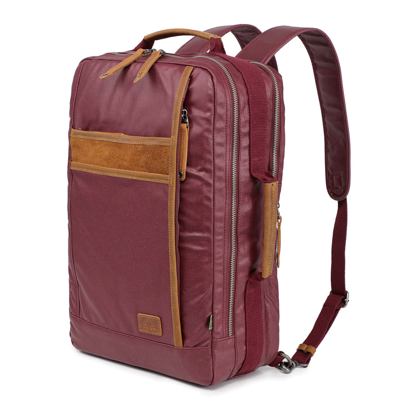 Madrone Coated Canvas Backpack