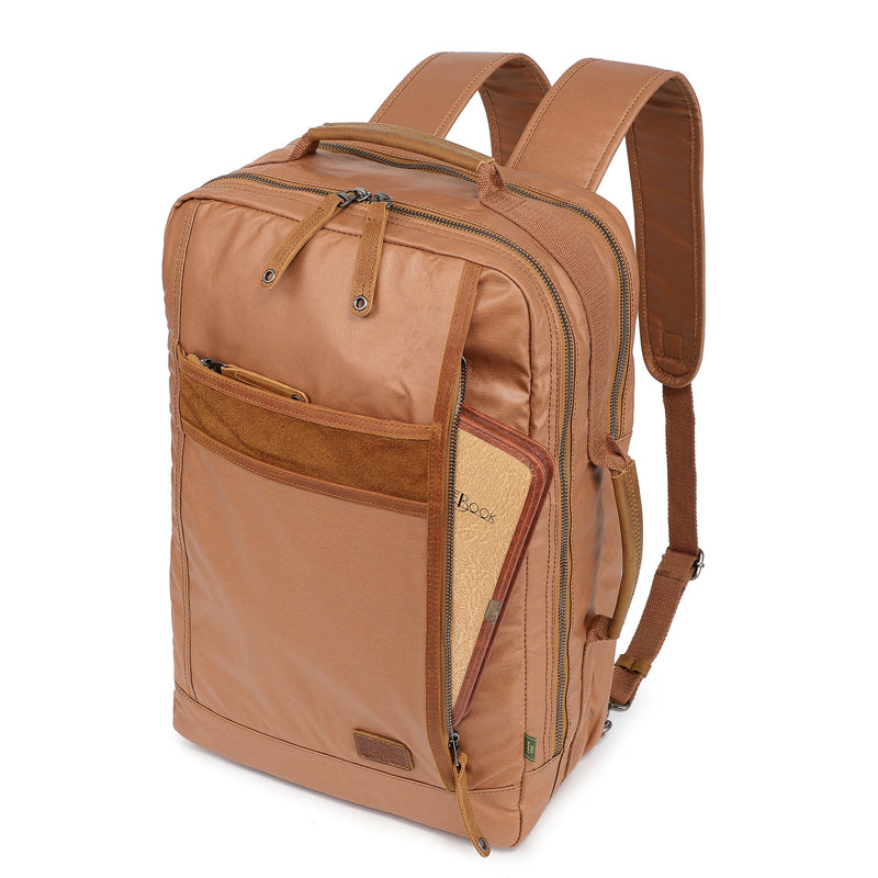 Madrone Coated Canvas Backpack