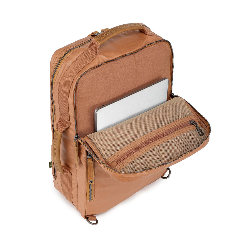 Madrone Coated Canvas Backpack