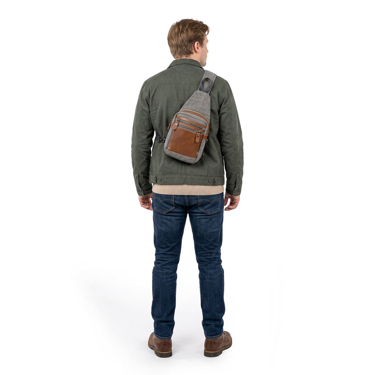 Torreya Sling Bag - TSD21309-GREY - image 2