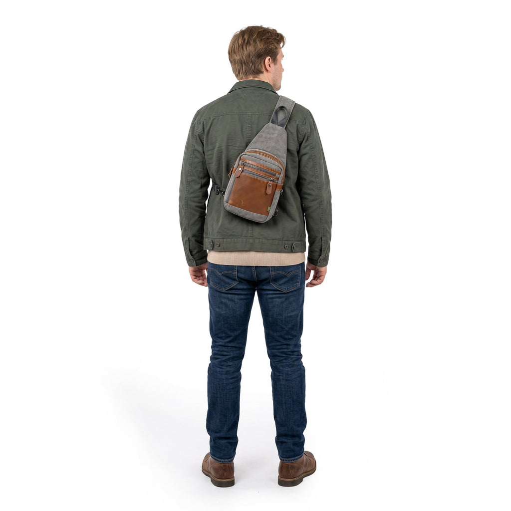 Torreya Sling Bag - TSD21309-GREY - image 1