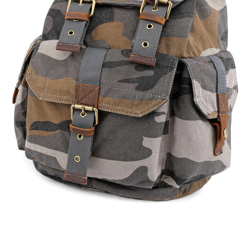 camouflage saffiano leather backpack Leaf Hill Camo Backpack – The Same Direction