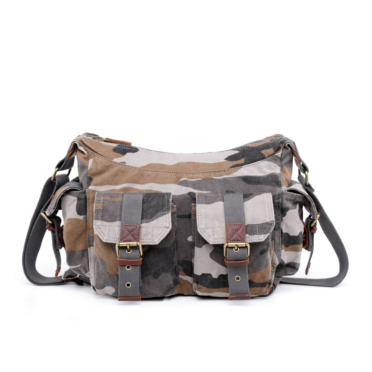 Leaf Hill Camo Mail Bag - TSD2353-GREYCAMO - image 1