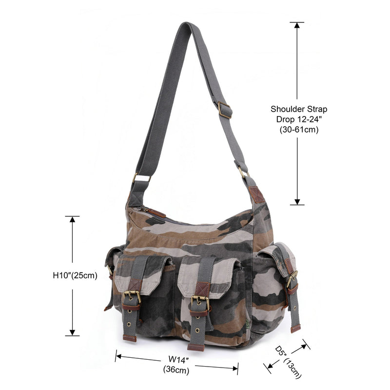 バッグ Leaf Leaf Hill Camo Mail Bag – The Same Direction