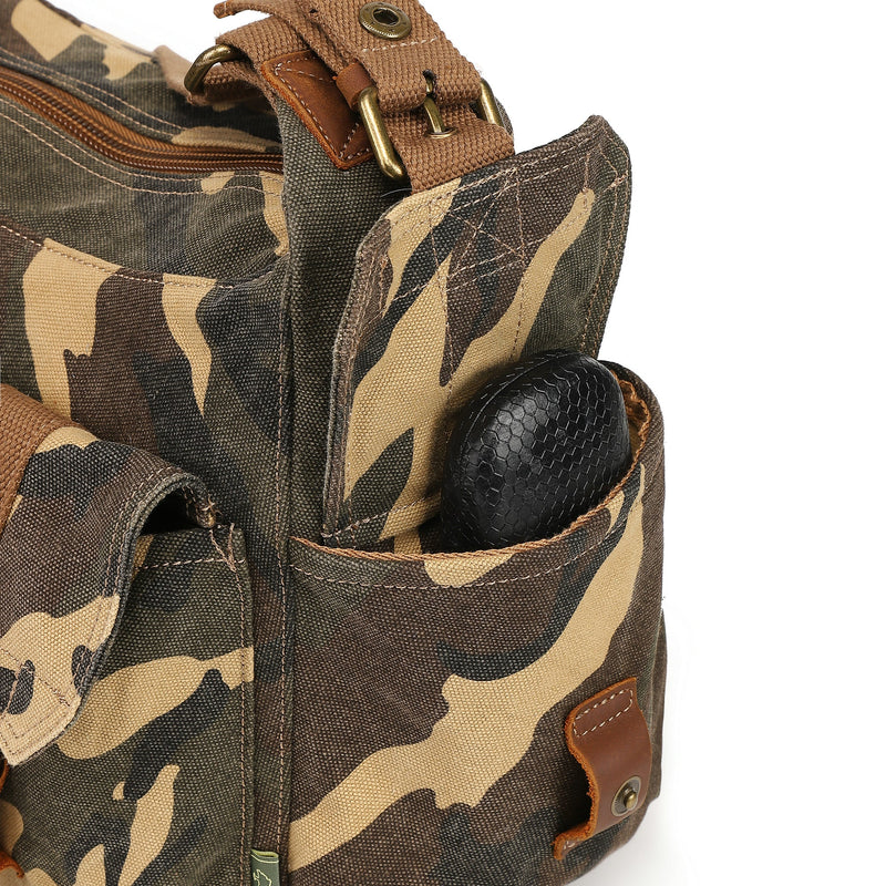 Leaf Hill Camo Mail Bag | Messenger Bag | TSD Brand
