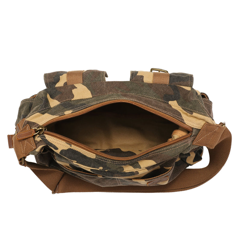 Leaf Hill Camo Mail Bag | Messenger Bag | TSD Brand