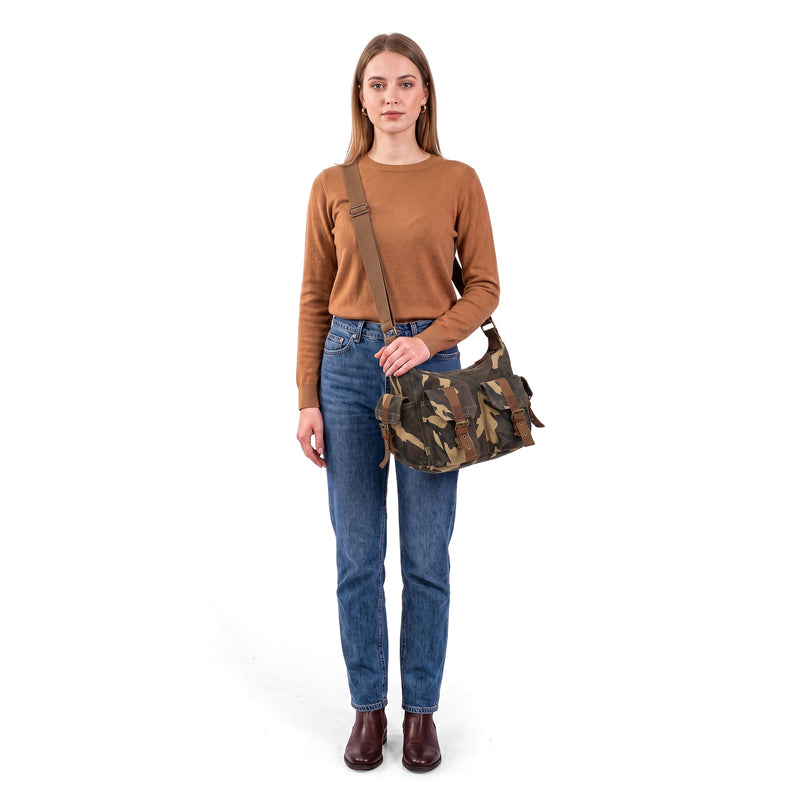 Leaf Hill Camo Mail Bag | Messenger Bag | TSD Brand