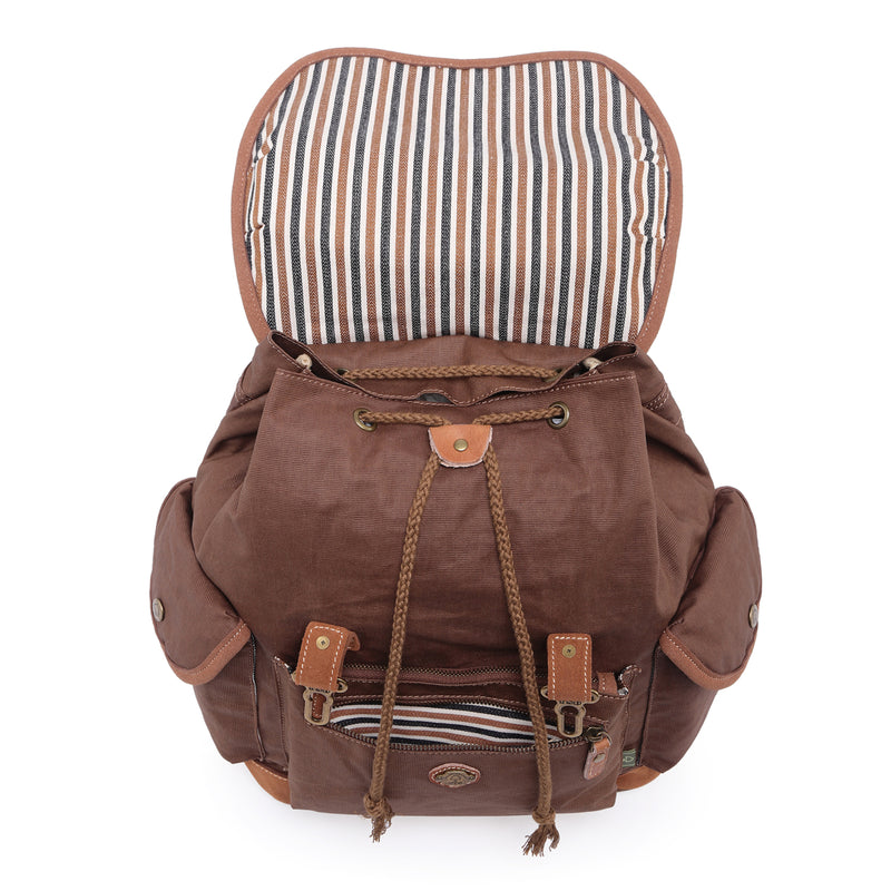 brown leather studded backpack Dolphin Studded Backpack – The Same Direction
