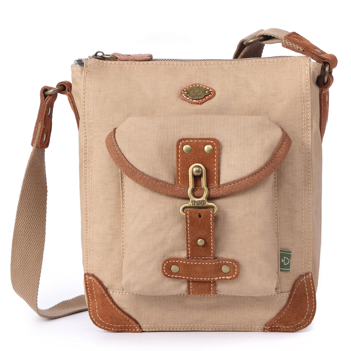 Dolphin Crossbody - TSD237336-BEIGE - image 1
