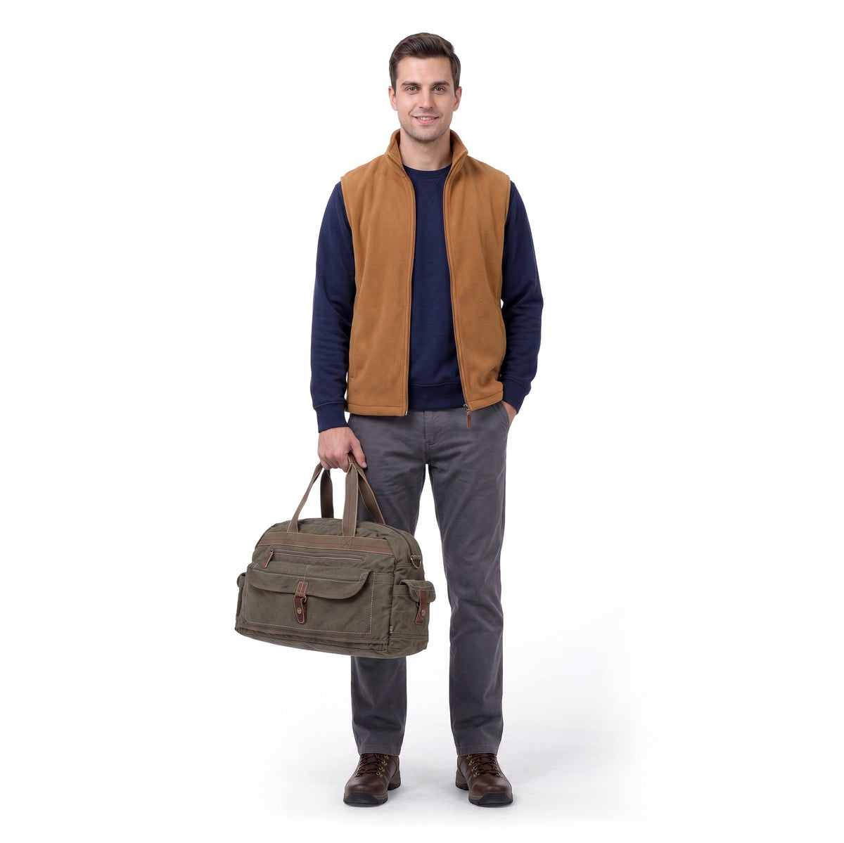 Oak Hill Weekender - TSD2405-ARMYGREEN - image 2