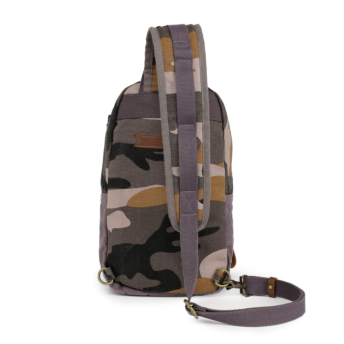 Mountain Leaf Sling Bag - TSD24203-GREYCAMO - image 3