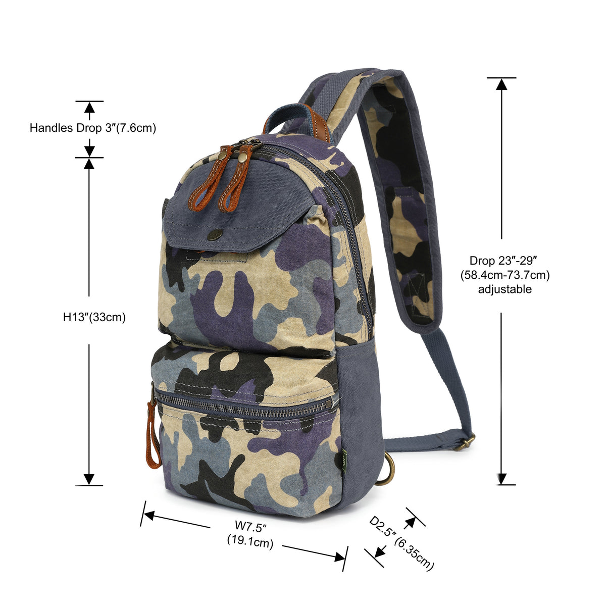 Mountain Leaf Sling Bag