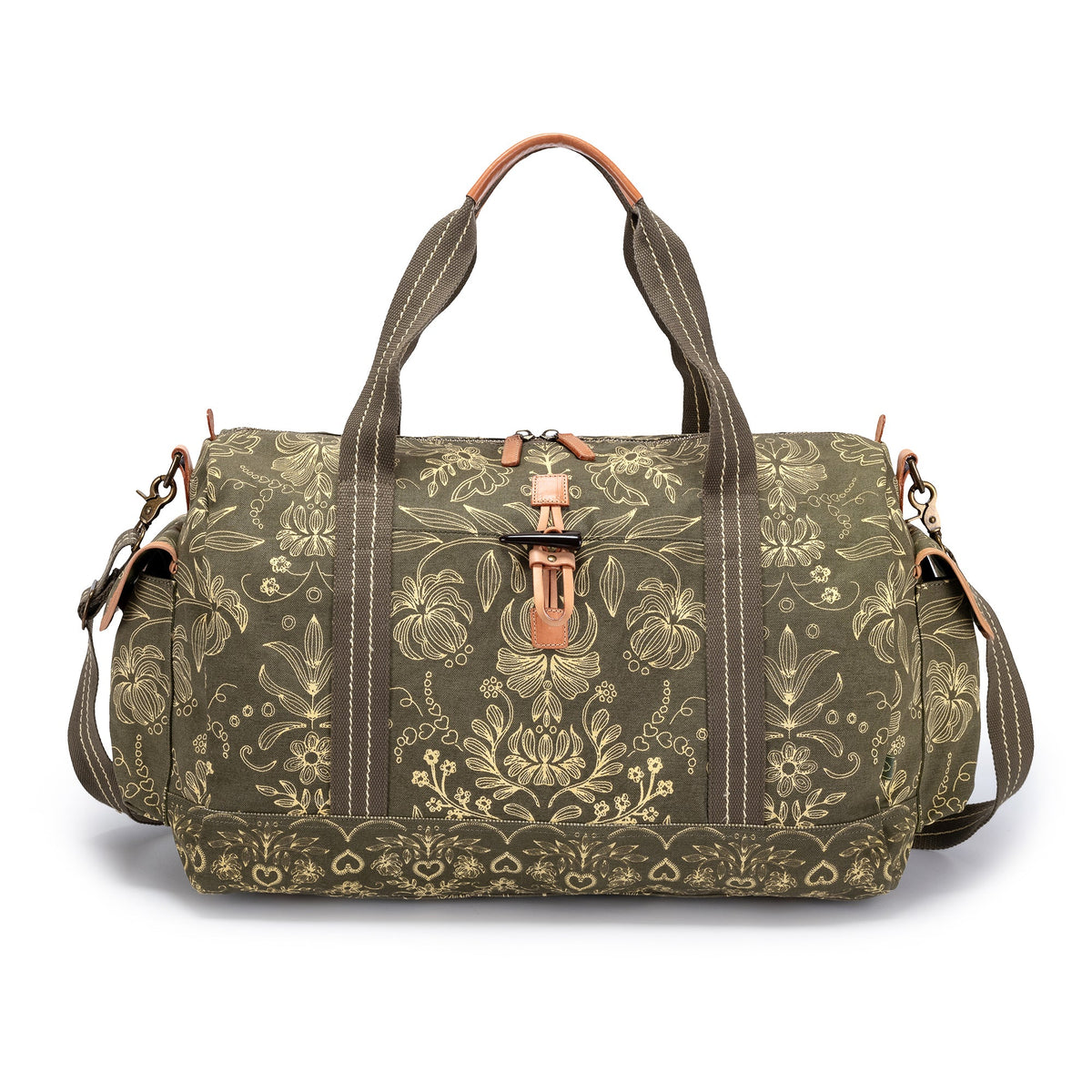 Valley and Sky Travel Bag - Olive Cream - image 1