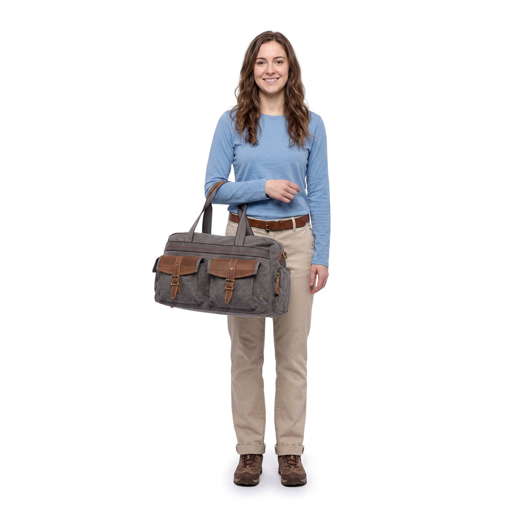 Turtle Ridge Duffel Bag - TSD319020-GREY - image 1