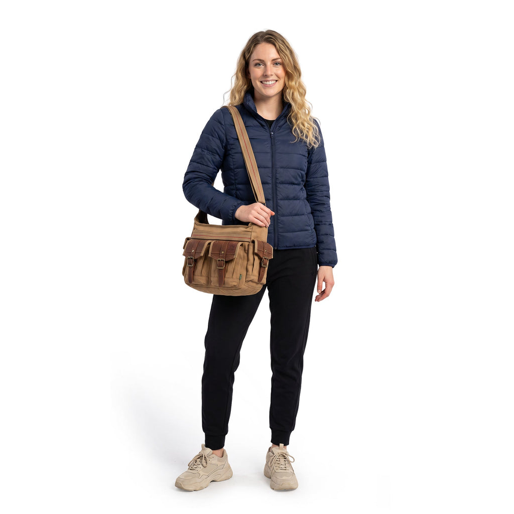 Turtle Ridge Mail Bag - TSD319316-CAMEL - image 1
