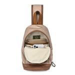 Urban Light Coated Canvas Sling Bag