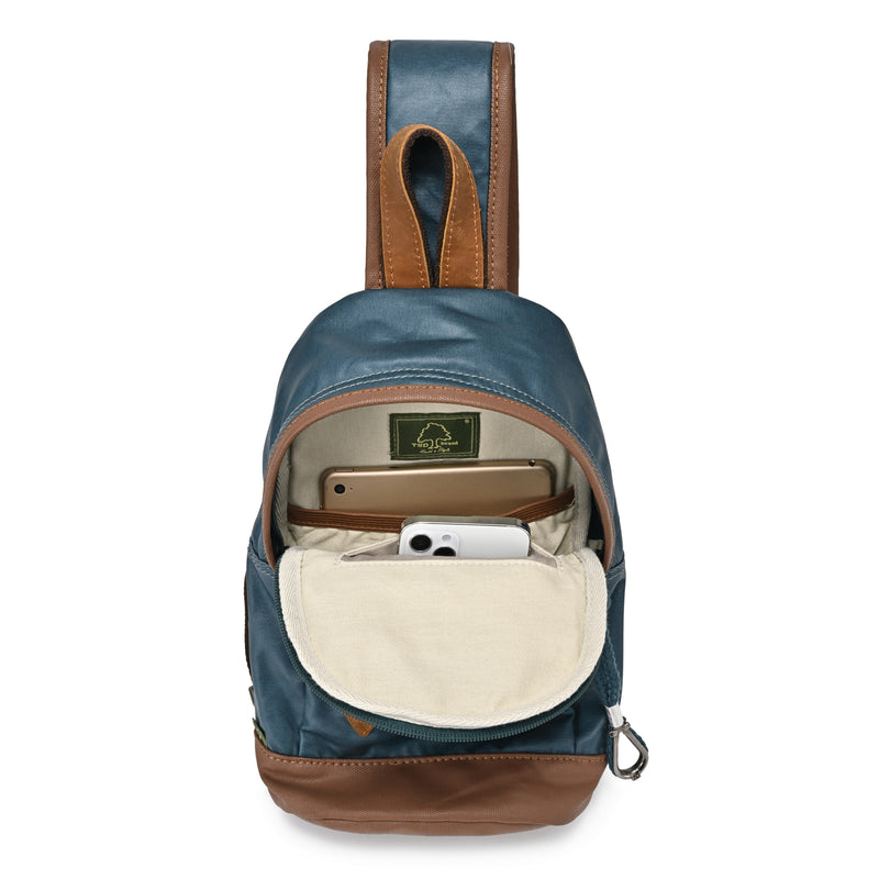 Urban Light Coated Canvas Sling Bag