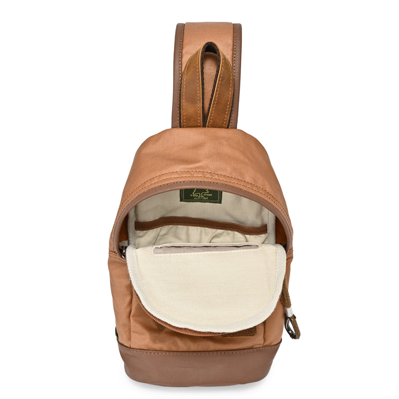 Urban Light Coated Canvas Sling Bag