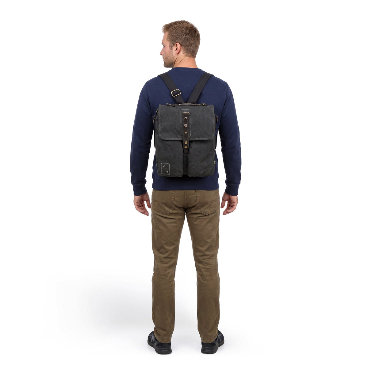 Coastal Convertible Backpack - TSD6113-GREY - image 2