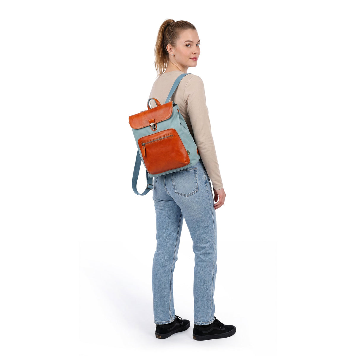 Valley Trail Backpack - TSD7100-AQUA - image 2